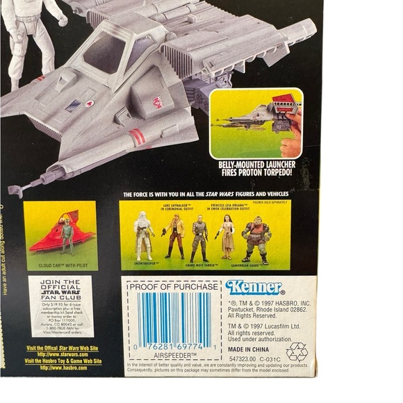 Star Wars Expanded Universe Airspeeder with Pilot - Picture 3 of 5